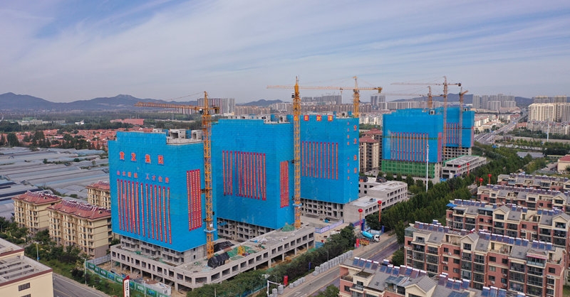 總戶數(shù)543戶！新區(qū)在建體量最大的集中式人才住房項目封頂